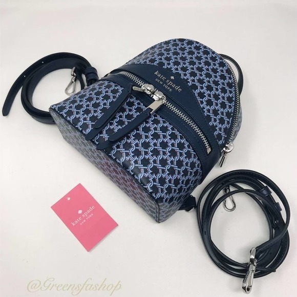 New Kate Spade Mini Convertible Backpack - Picture 6 of 10